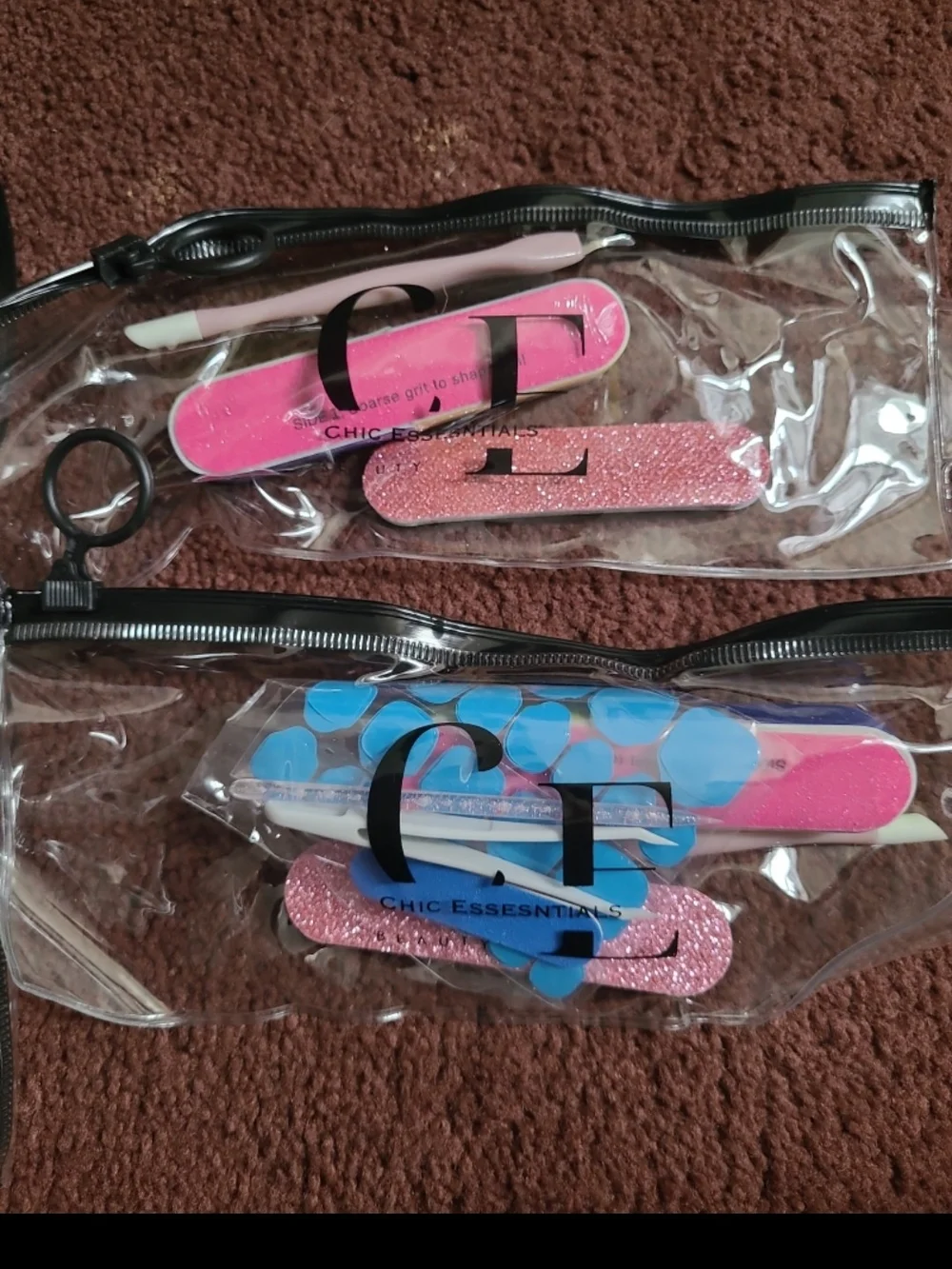 10 Sets - Nail Care Kits - Party Favor - Bachelorette - Spa Day - Birthday